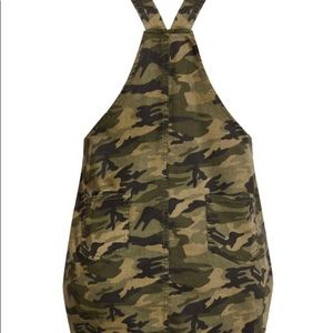 Pinafore sexy camo dress camo worn once